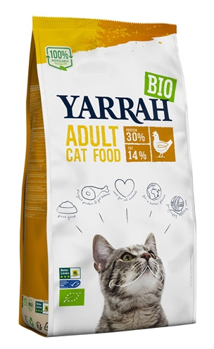 Yarrah Cat Trojos orgánicos de pollo