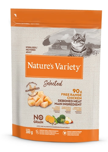 Variedad de naturaleza Seleccionada de pollo esterilizado libre esterilizado