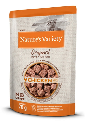 Naturen Varietéit original Pouch Poulet