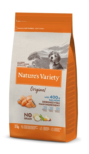 Naturer Variety Original Junior Salmon No Grain