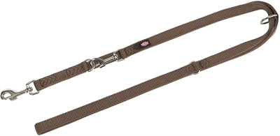 Trixie Dog Leash Réglable Premium Two -yer Brown