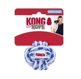 Kong Rope Ball Touwbal Puppy Assorti