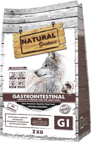 Grandeza natural dieta veterinaria perro gastrointestinal completo