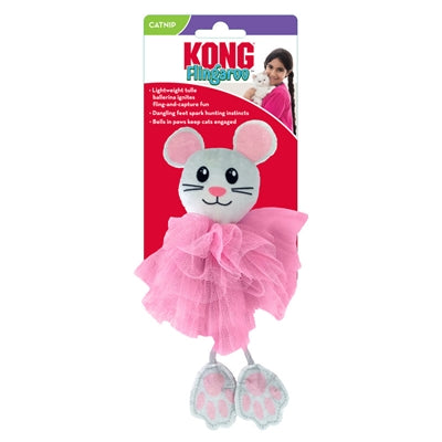 Kong Flingaroo tutu cat toys Assorti