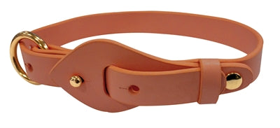 Croci collar dog round chic sienna brown