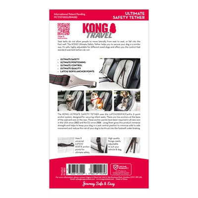 Kong Car Belt Dog Ultimate Safety