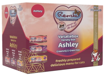 Renske Fresh Mousse Cat Variation Box Ashley Salmon Duck Chicken -Free