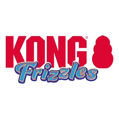 Kong Frizzle frazzle met piep en kreukelgeluid verstevigd