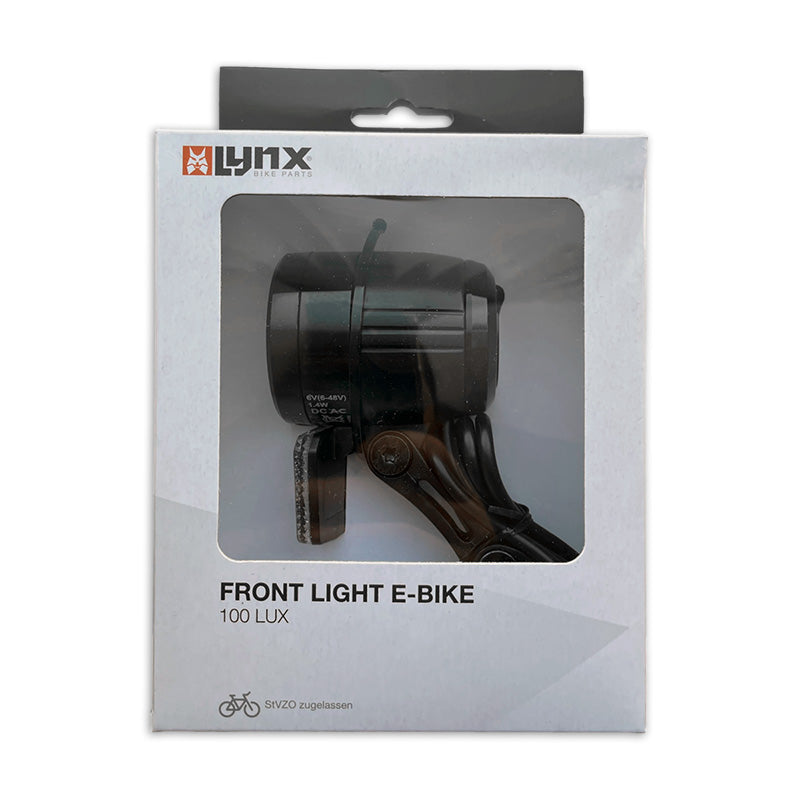 Koplamp E-bike Max+ 100 Lux