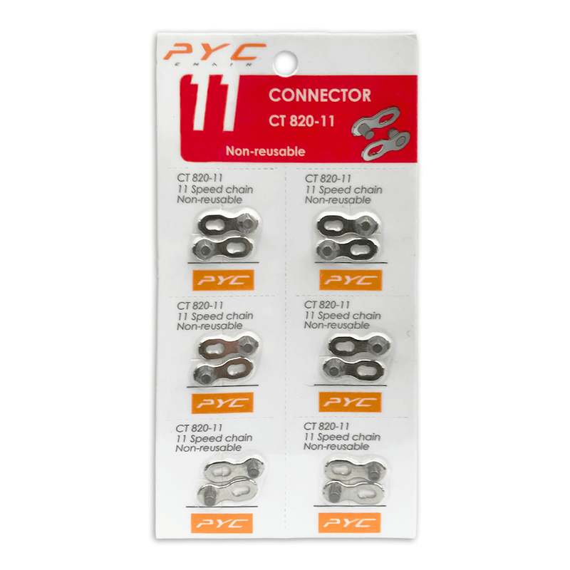 PYC 11 -Speed ​​bicycle chain - 6 pieces