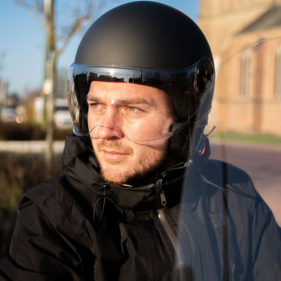 Pro-Tect Protect Urban helmet M for scooter and bicycle ECE quality mark black