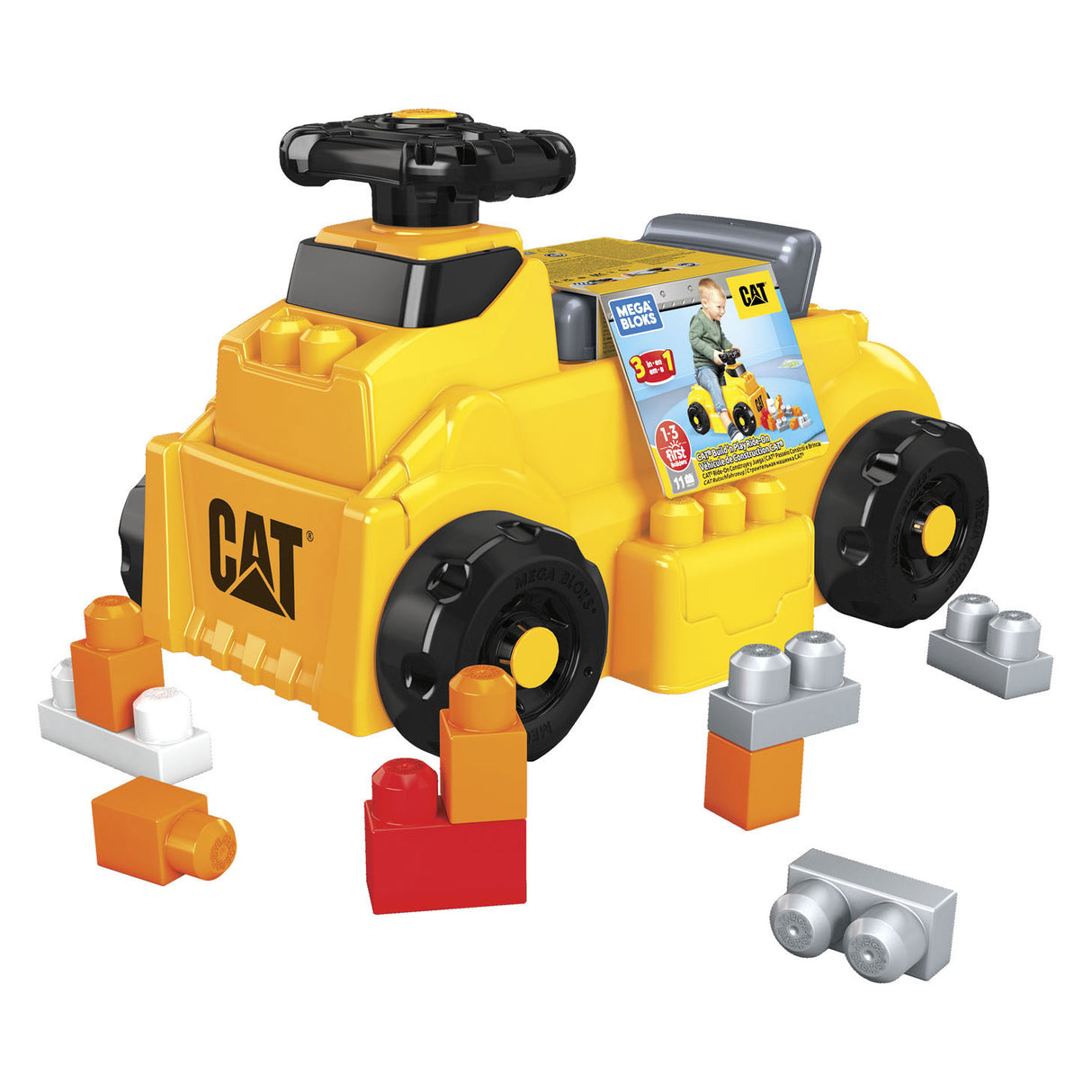 Mega Bloks Cat Build n Caminata con bloques