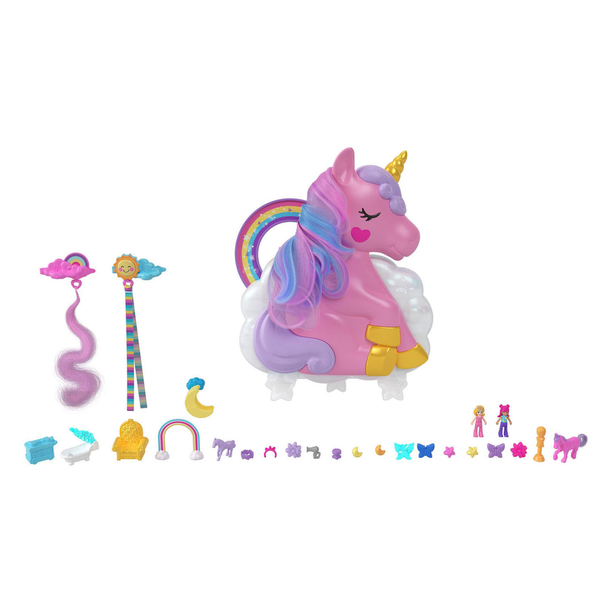 Mattel Polly Pocket Salon Van de Regenboog samorok