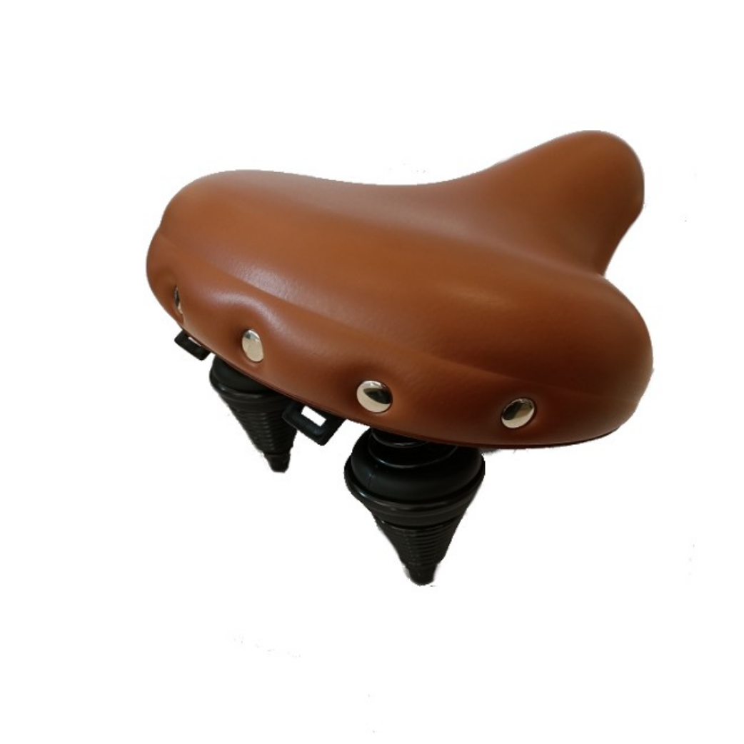 Selle Comfort Comfort Sedlo Retro XL Brown, brez zanke