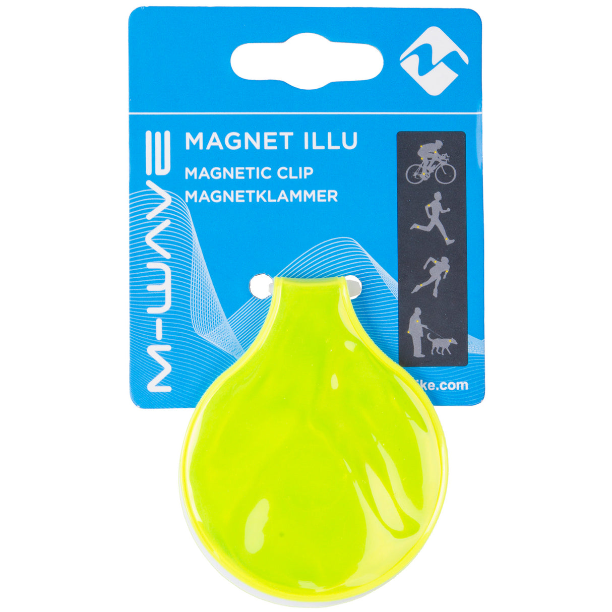 M-wave reflection magnetic clip