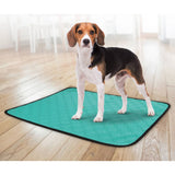 FLAMINGO FLAMINGO Zindelijkheidspad Patsy wasbaar anti-slip L groen
