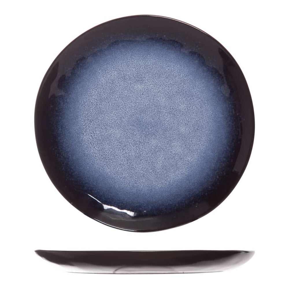 Cosy Trendy Cosy Trendy Dessertbord Sapphire 6 st Ø20 cm saffierblauw