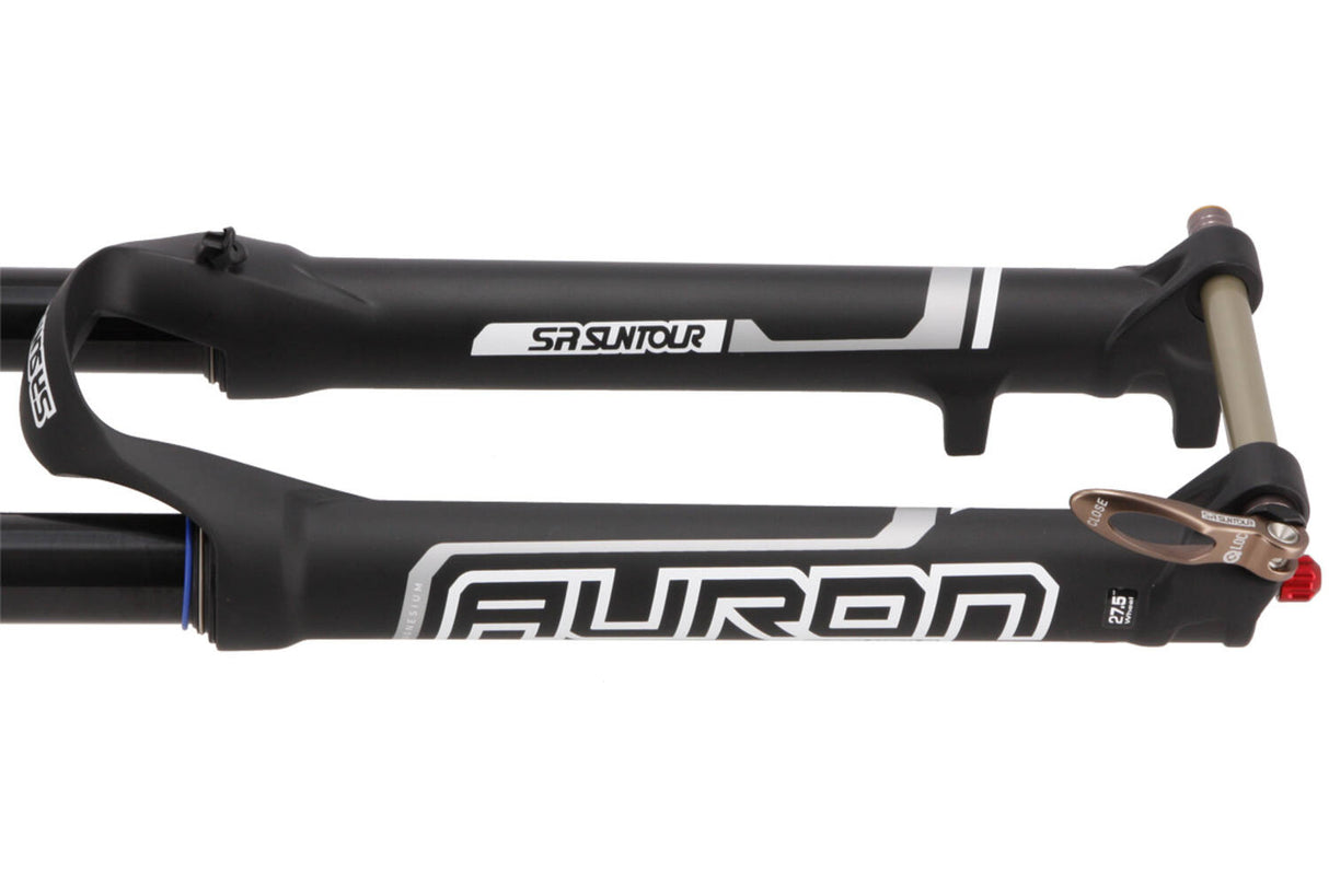 SrSuntour Suntour auron aur voorvork 27.5'' rlrc 15qlc2ti 120-160mm tapered zwart