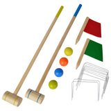 Eichhorn Outdoor Wooden Croquet Game 18dlg.