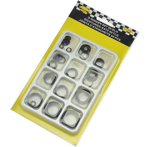 O-Ring range black, 50 pieces in box