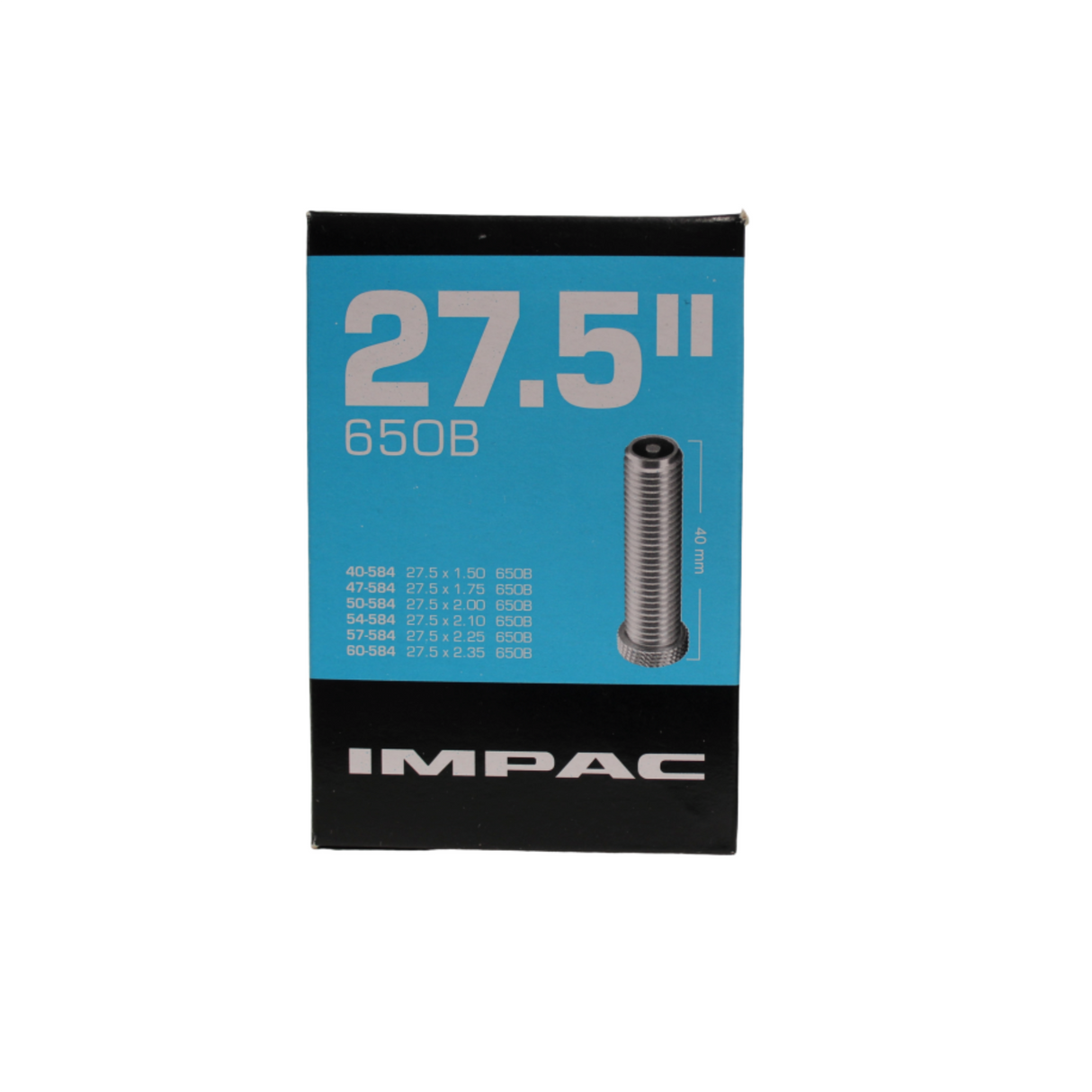 Impac (Schwalbe) tube intérieur AV21 27,5 pouces (40 60-584) 40 mm