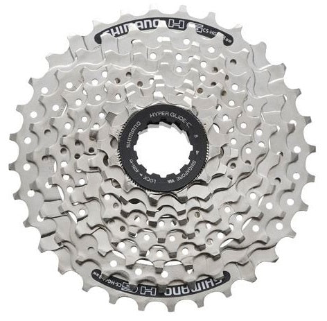 Shimano HG41 Cassette 8-Speed ​​11-34 Tands silver