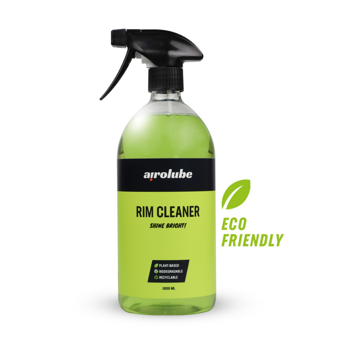 Airolube Rim Cleaner 1000ml er en plantebasert rengjøringsmiddel for legeringshjul.