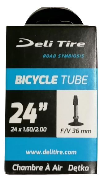 Deli Tire binnenband sv-10 24 inch 40 54-507 24x1.75 2.125 35 mm