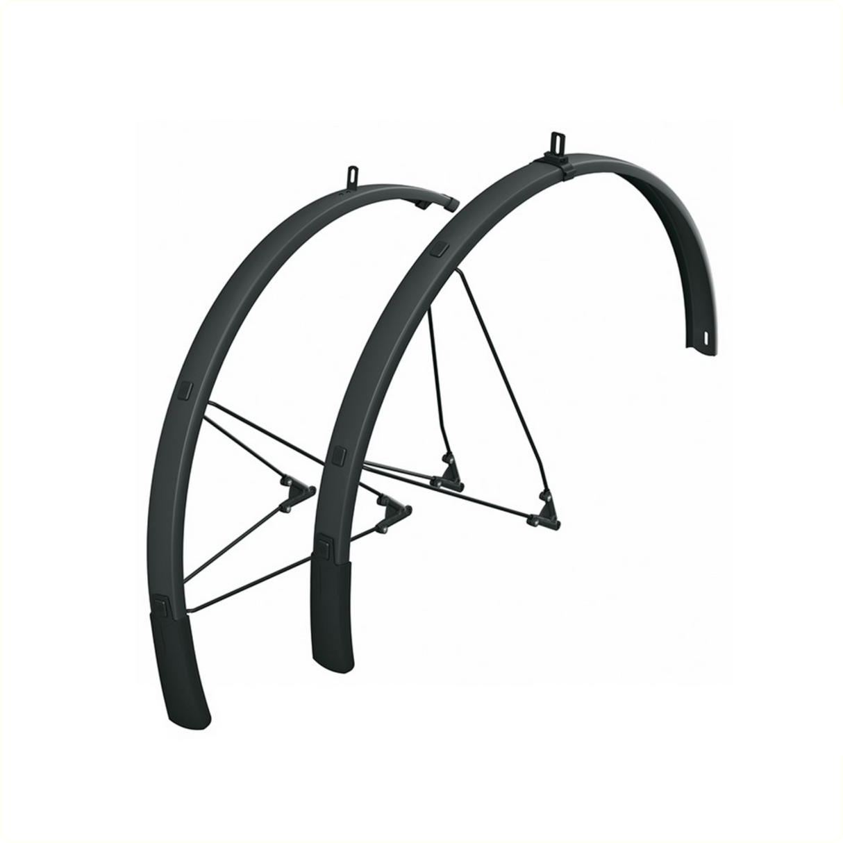 SKS Bleumels Style 46 mm Fender Set, črna