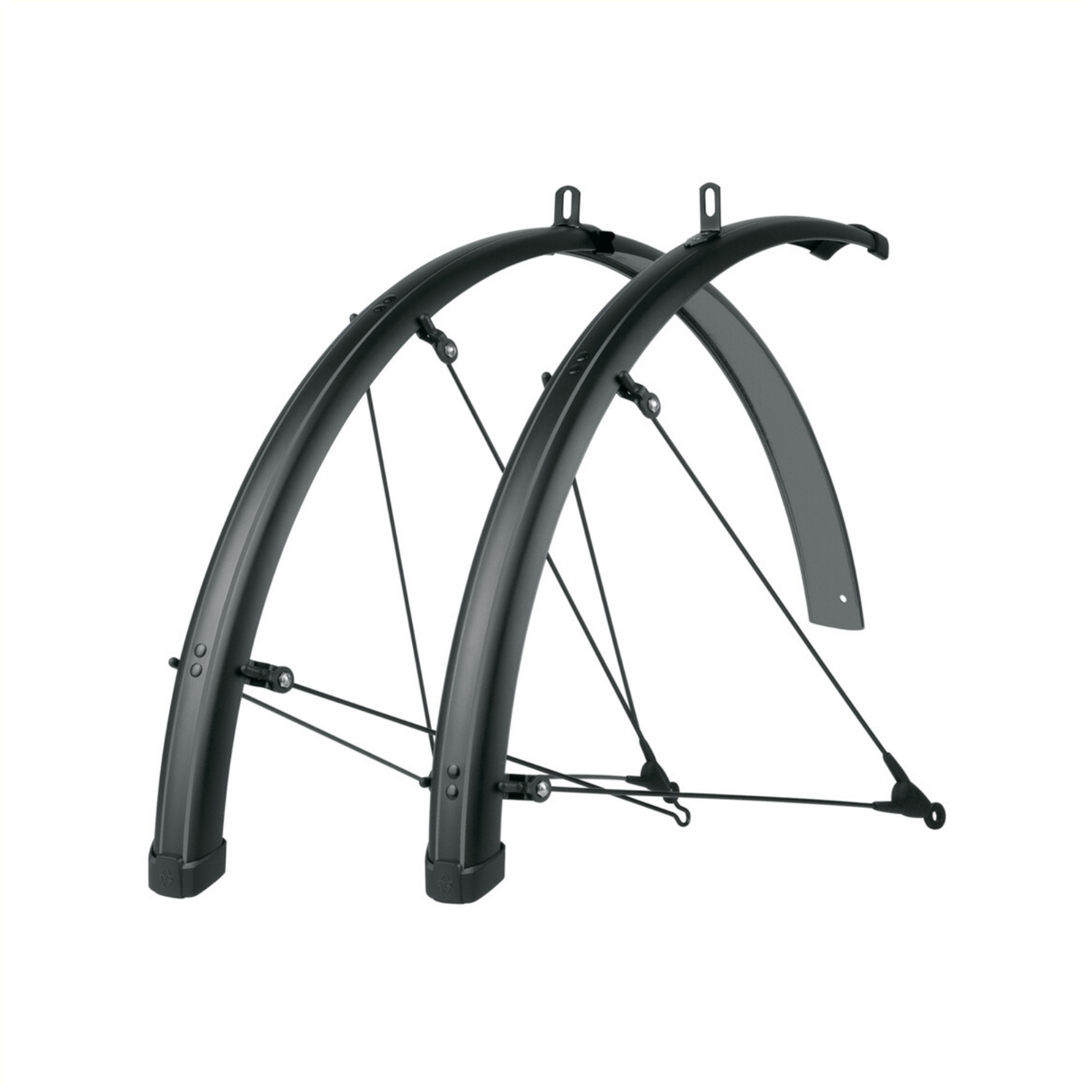 SKS Burumer Sträifen 55m Fender Set, Schwaarz