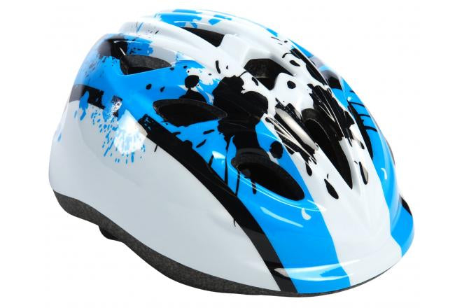 Volare Børns cykelhjelm XS Blauww White 47-51 cm Ekstra lille model