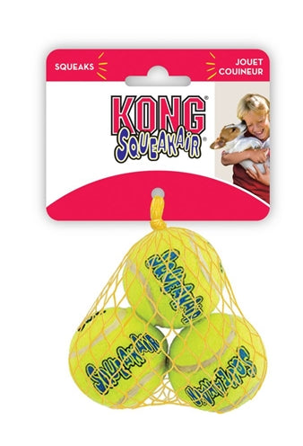 Kong Squeakair Tennis Ball Jaune avec bip