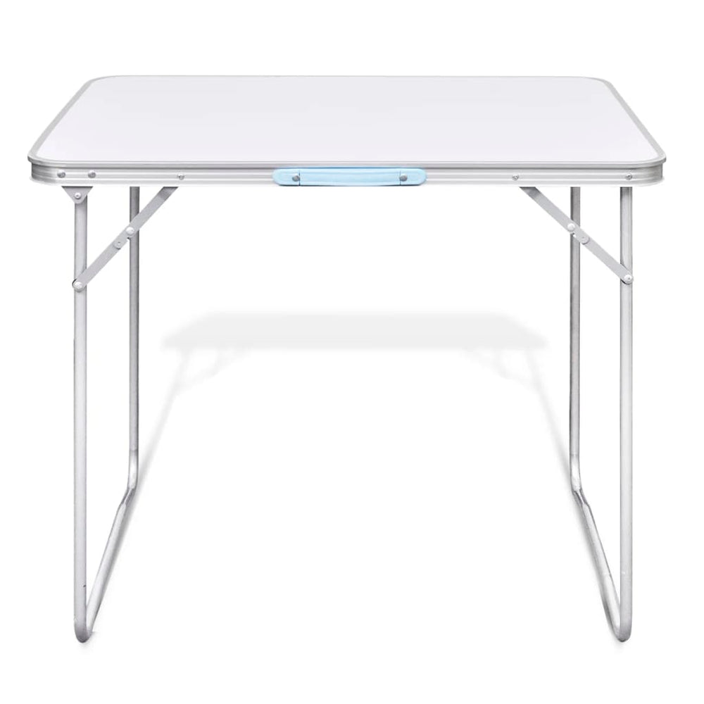 VidaXL Campingtafel inklapbaar met metalen frame 80 x 60 cm