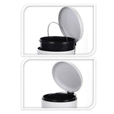 Excellent Houseware Houseware Pedaalemmer met zachtsluitend deksel 20 L matwit