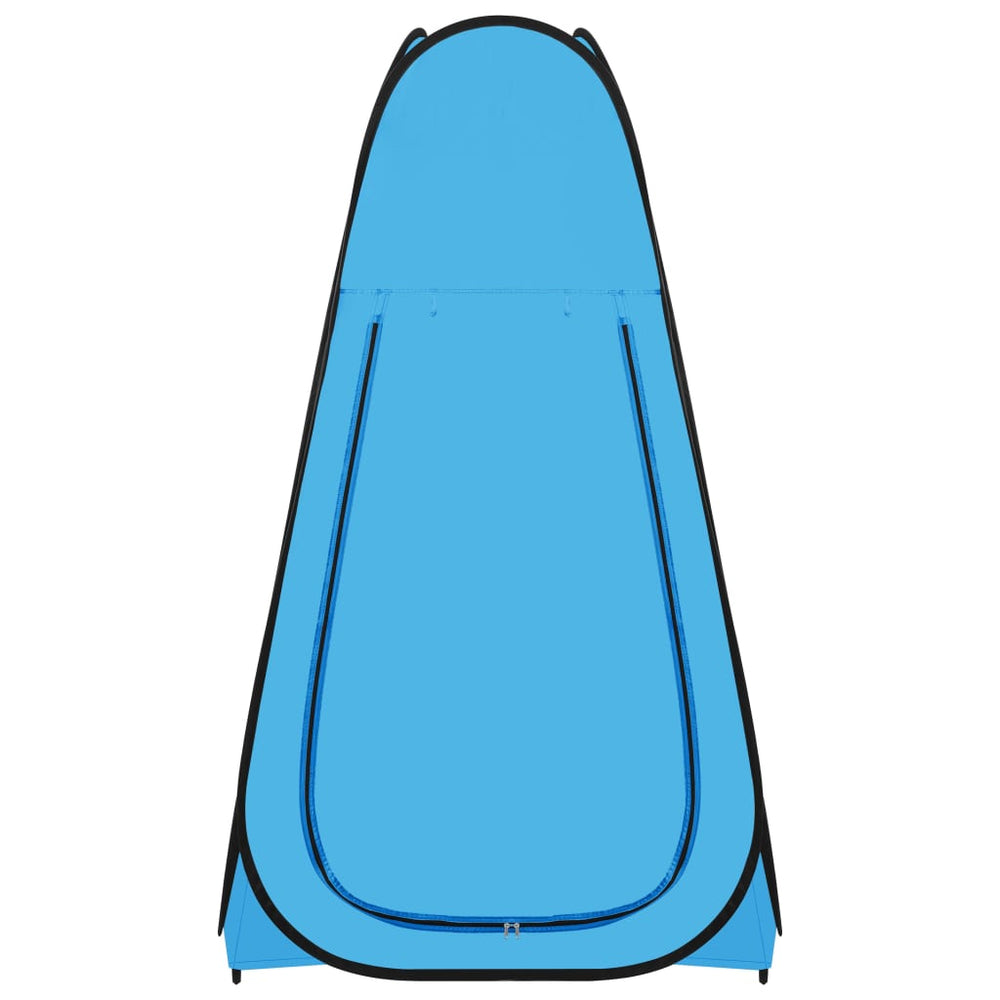 VidaXL Douchetent pop-up blauw