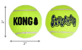 Kong Squeakair Tennis Ball Jaune avec bip