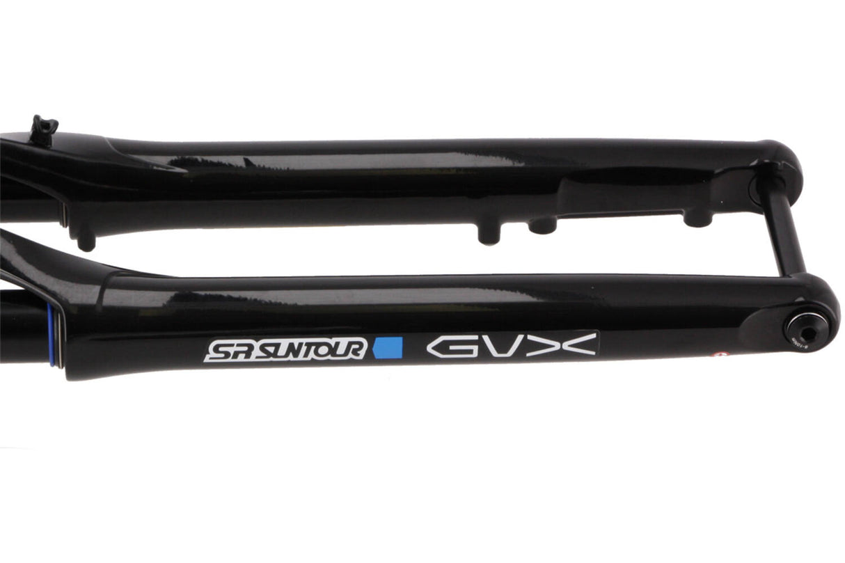 Srsuntour Suntour Gravel GVX Front Fork 700c lub 40 mm zwężający się 12 mm czarny