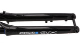 SrSuntour Suntour Gravel GVX Front Fork 700C lor 40 mm zúžení 12mm černé