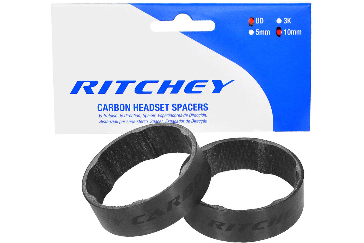 Ritchey WCS Spacer Set Carbon UD Mat 10mm 2 pieces