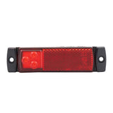 Sidomarkeringsljus 9-32v 3 LED Red