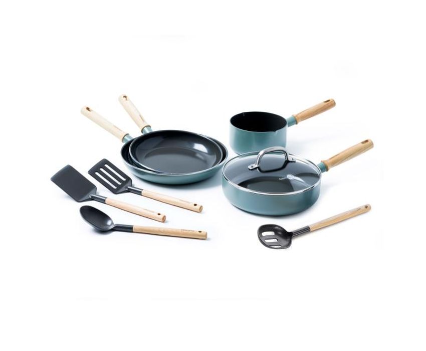 Greenpan Keramik Net-Stick Pan Set 9-Stéck