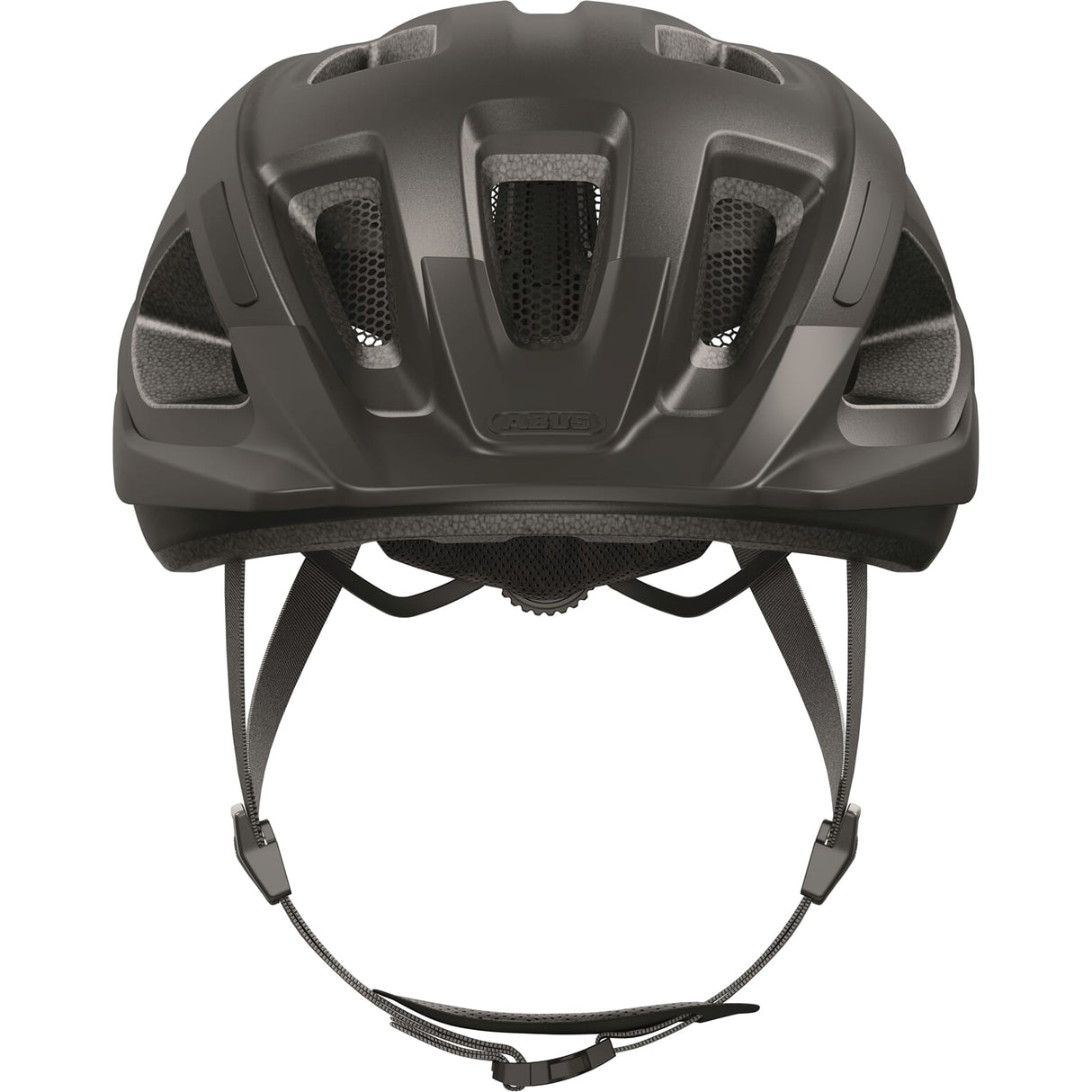 Abus Helm Aduro 3.0 - Hełm sportowy i elegancki do bezpiecznego jazdy na rowerze w ruchliwym ruchu miasta - Titan - 51-55 cm