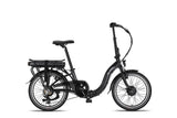 Bici pieghevole e-bici di altec comfort da 20 pollici 7-SPD. 518WH MAT NERO M129 40NM