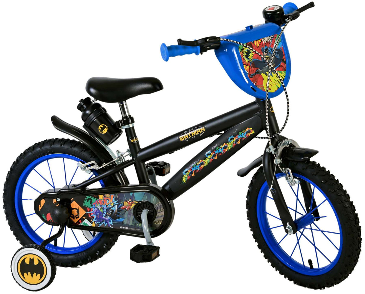 Batman Children's Bike - Boys - 14 Inch - Black