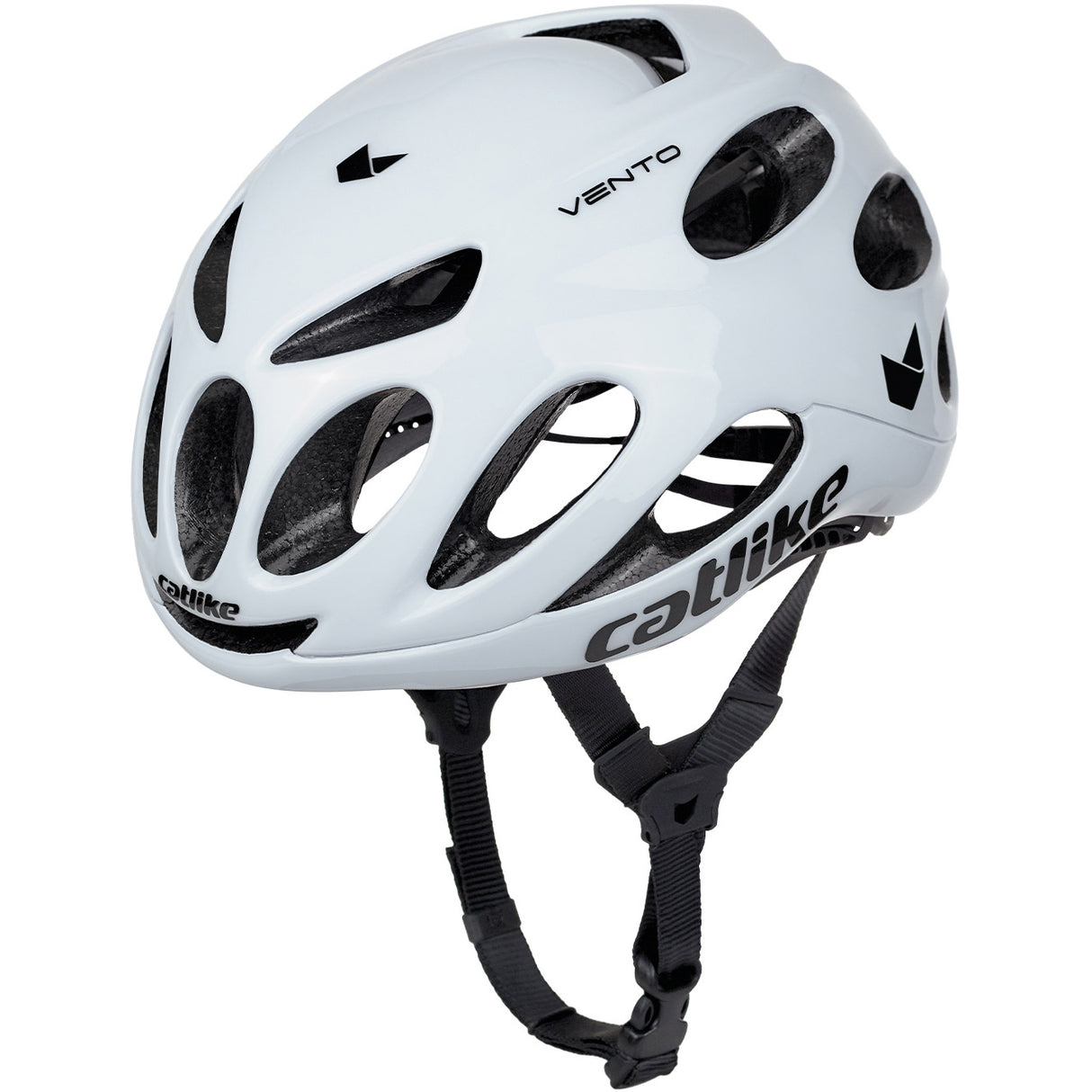 Buzaglo Racing Helm Vento Größe L 58-60 cm Weiß Glanz