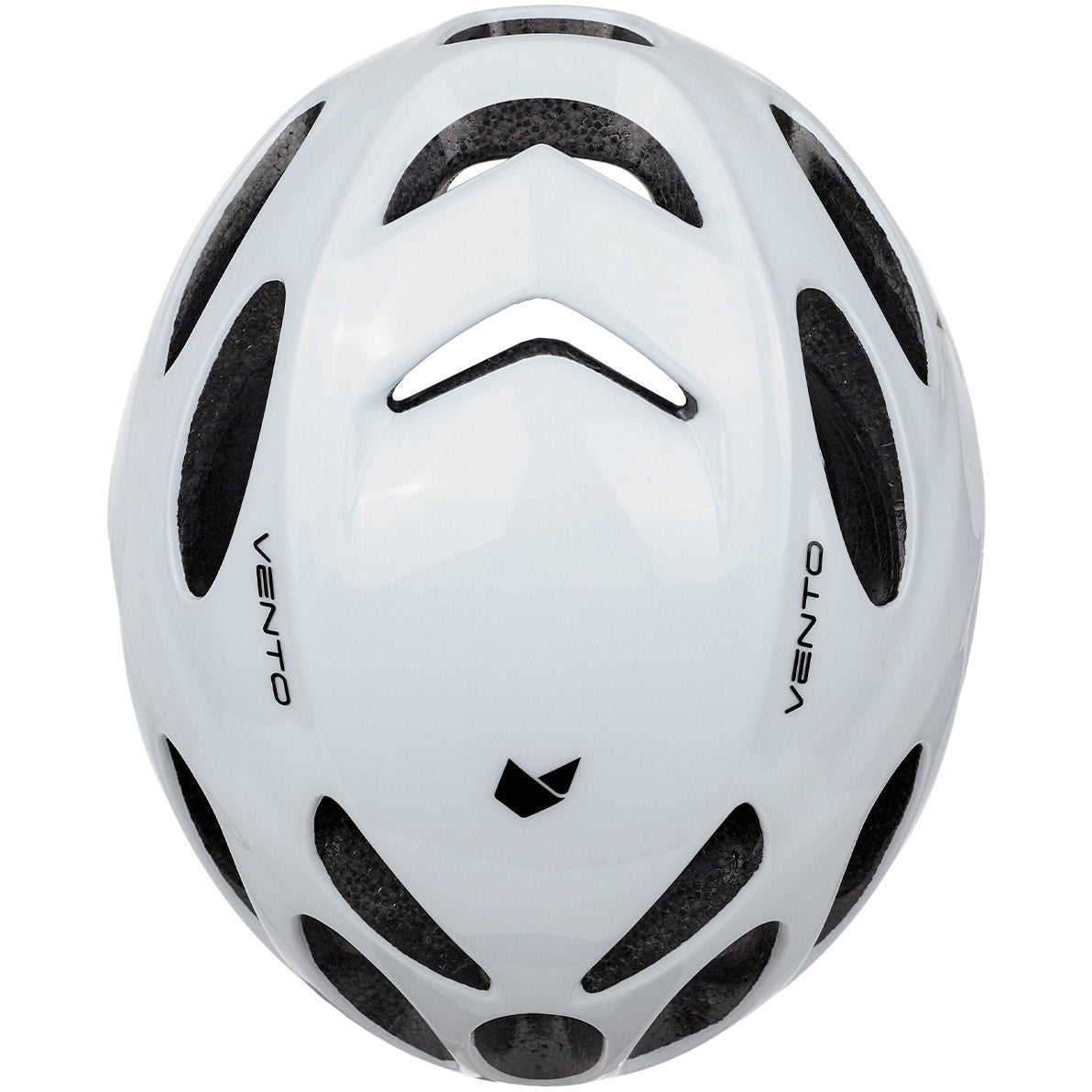 Buzaglo racing Helm Vento Gréisst S 52-54cm wäiss Glanz