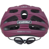 Buzaglo catlike mtb helm leaf maat l 58-60cm burgundy