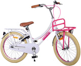 Volare Volare Kinderfiets Meisjes 20 inch Wit Twee handremmen