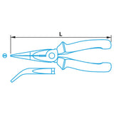 100527 Telefon Tang Bent 205 mm