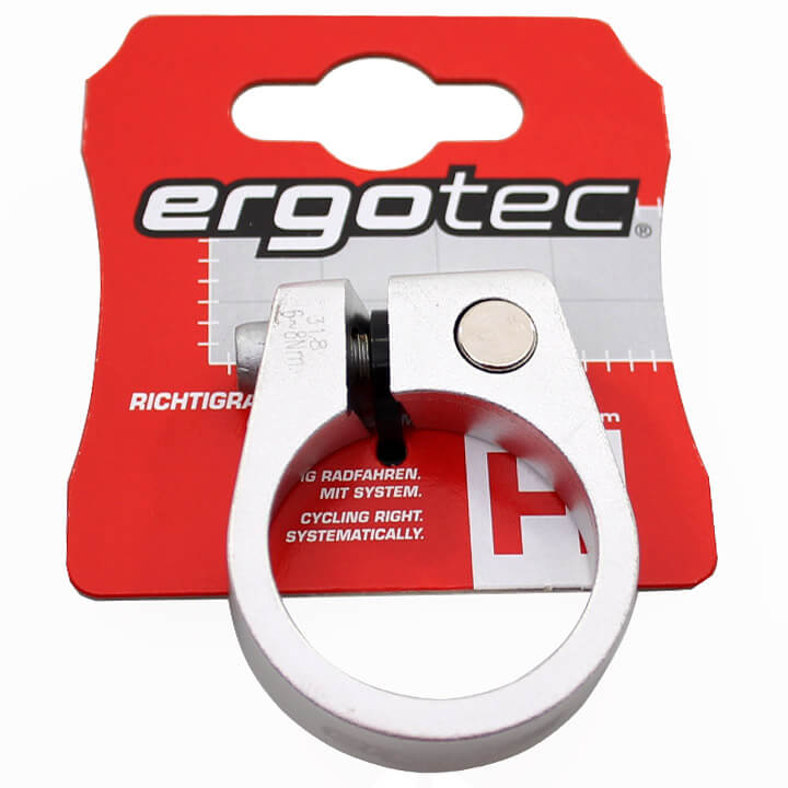 Ergotec Seat Page Clip SCI-105 31.8 Silver